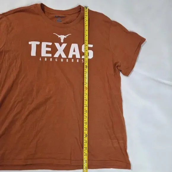 Champion Texas Longhorns T-Shirt Men's 2XL Burnt Orange NCAA Graphic Tee UT - Picture 4 of 9